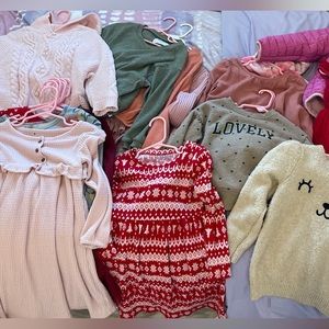 Toddler girl winter clothes lot size 5T